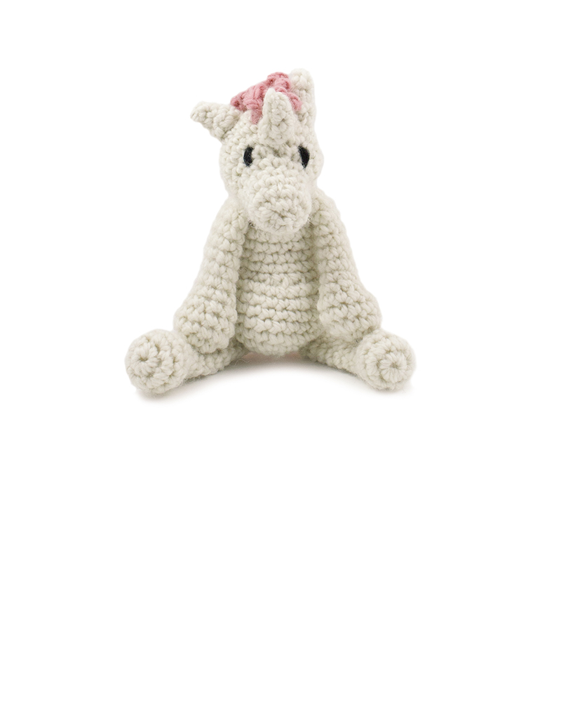 toft ed's animal mini chablis the unicorn amigurumi crochet